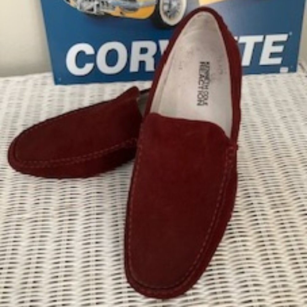 Kenneth Cole Reaction Suede Driving Mocs 10-1/2